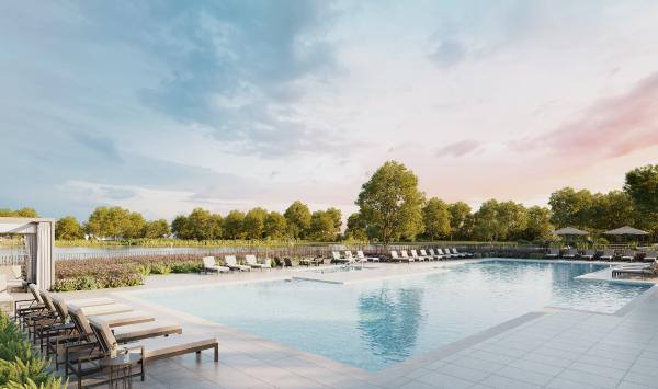 Relax by the resort-style pool