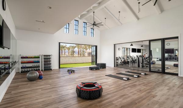 State-of-the-art fitness center and movement studio